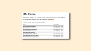 Sitemap en SEO