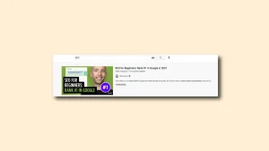 YouTube SEO