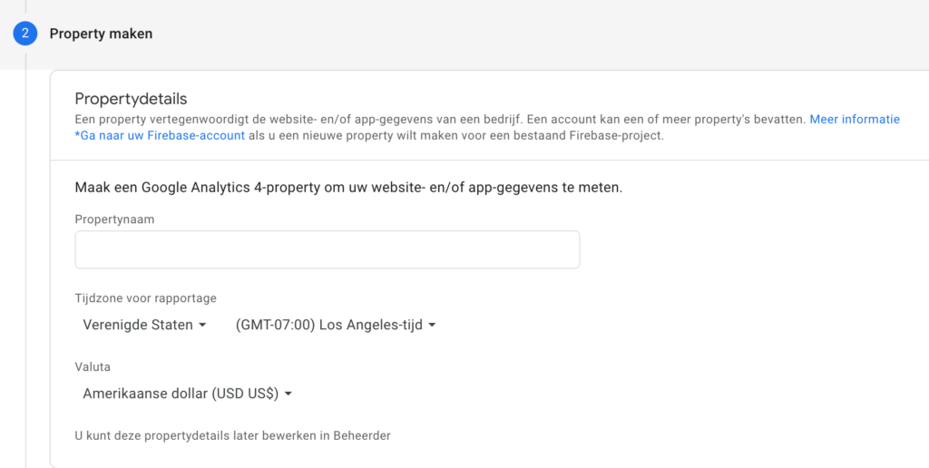 Google Analytics | Aanmaken van een account - 07