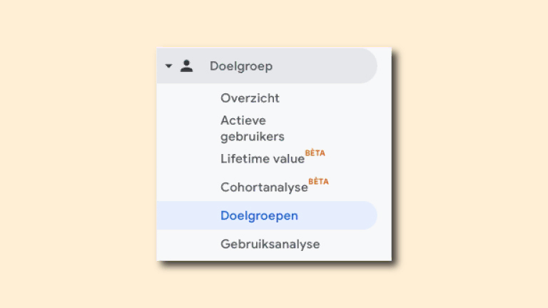 Segmenten bepalen in Google Analytics