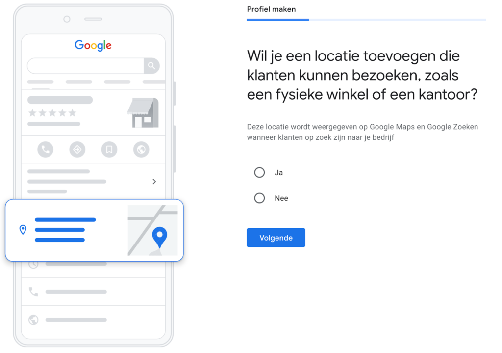 Google Mijn Bedrijf aanmaken - 02