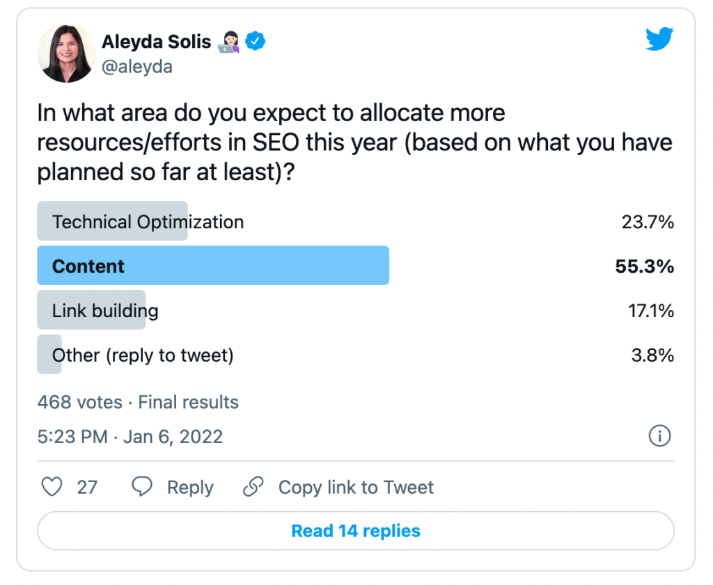 SEO Update #5 - January 14, 2022