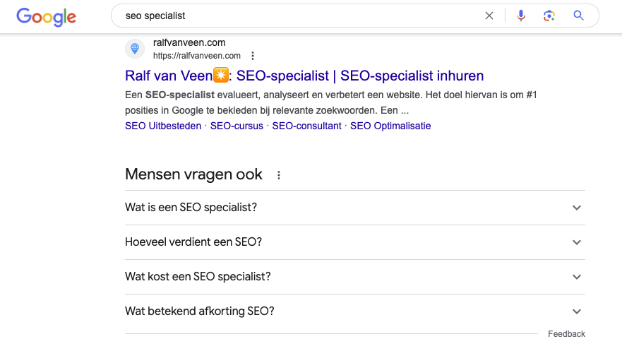 SEO-diensten van Up Agency
