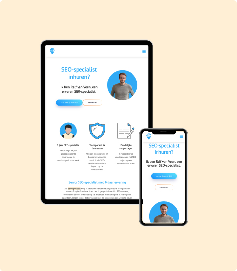 Responsief design website